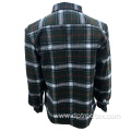 Custom Men Casual Plaid Flannel Shirts For Winter